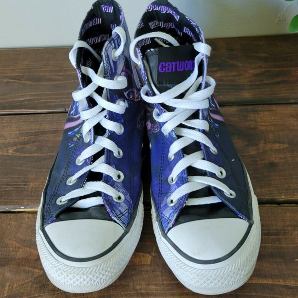 Converse All Star Comics Catwoman Shoes Size 8 - Picture 2 of 8